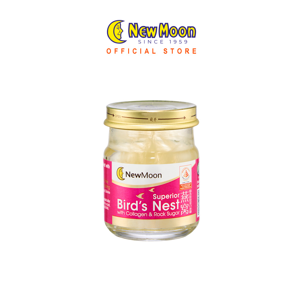 New Moon Superior Bird's Nest with Collagen and Rock Sugar 75g x 6